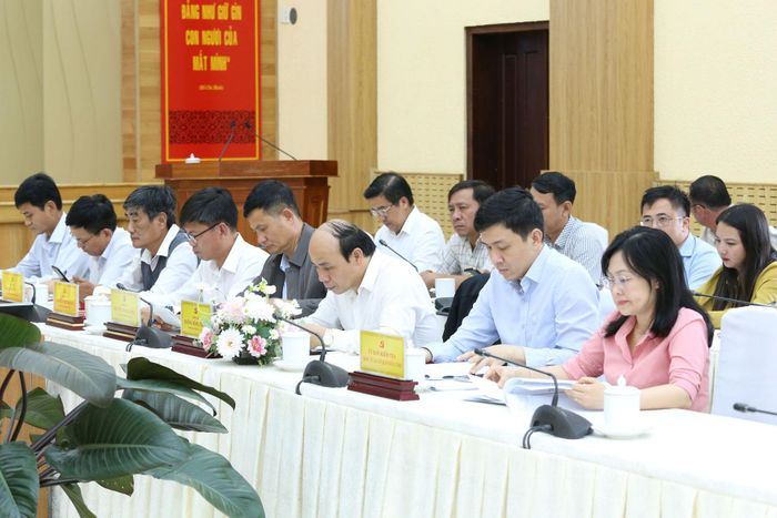 Các đại biểu tham dự tại điểm cầu tỉnh Lâm Đồng