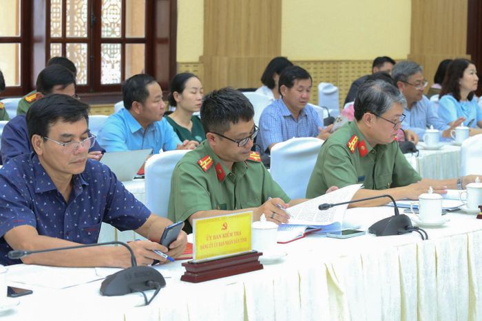 Các đại biểu tham dự tại điểm cầu tỉnh Lâm Đồng