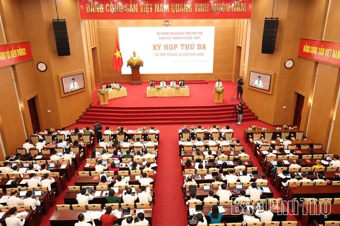 Quang cảnh kỳ họp.