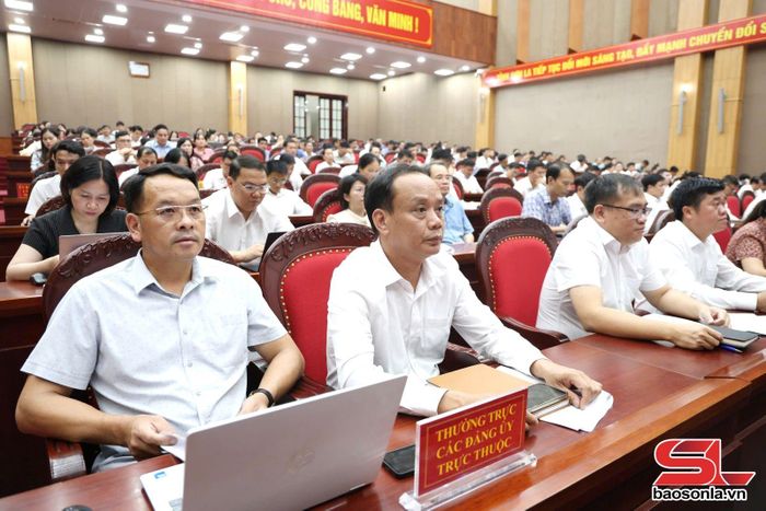 Các đại biểu dự hội nghị.