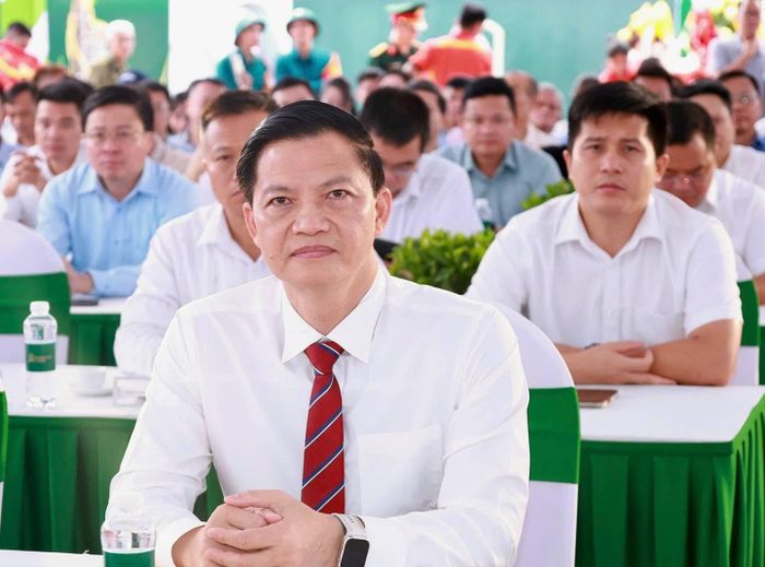 Đồng chí Chủ tịch UBND tỉnh Vương Quốc Tuấn dự Lễ khởi công.