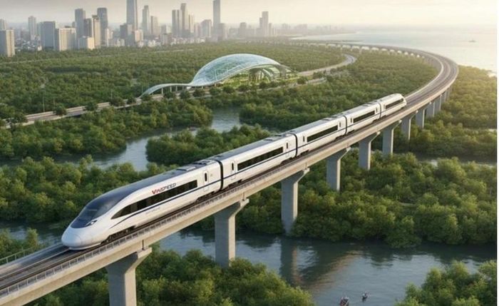 Phối cảnh dự án đường sắt Bến Thành - Cần Giờ