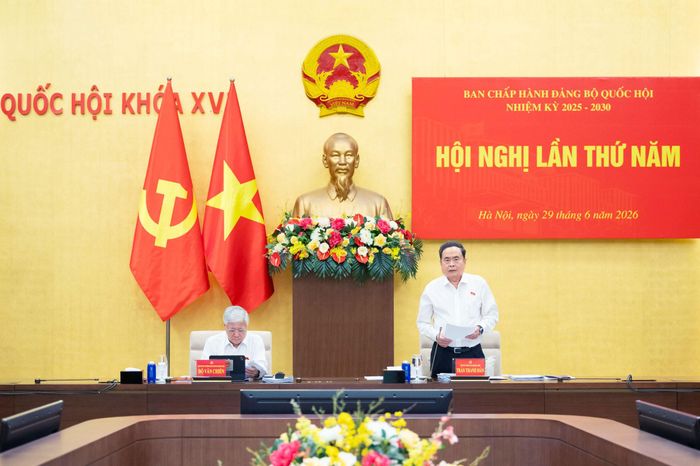 Bí thư Đảng ủy Quốc hội, Chủ tịch Quốc hội Trần Thanh Mẫn chủ trì Hội nghị