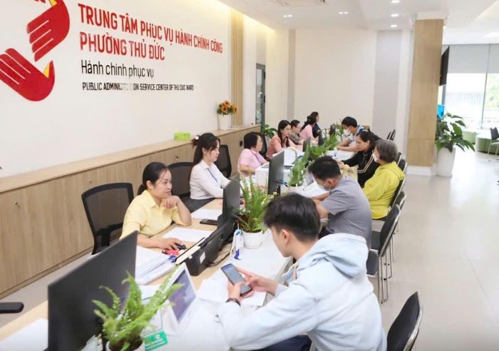 Trong số 129 cơ quan, đơn vị cấp xã sắp tới làm việc sáng thứ Bảy có phường Thủ Đức