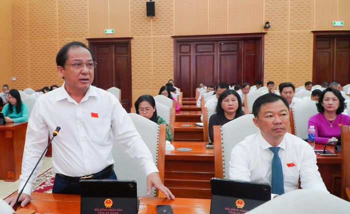 Đại biểu phát biểu ý kiến