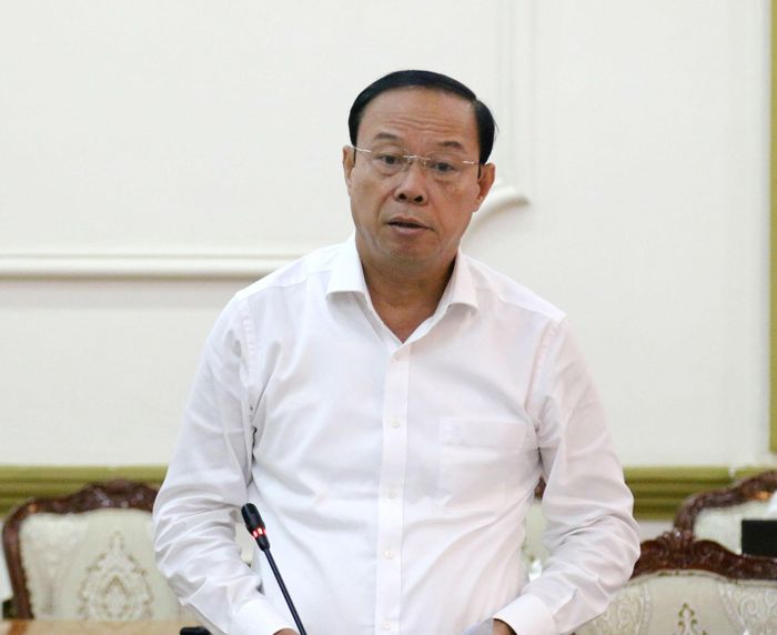 Phó Chủ tịch Thường trực HĐND TP. Hồ Chí Minh Nguyễn Văn Thọ phát biểu tại hội nghị