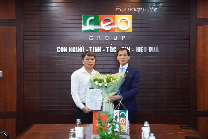  Ông Cao Văn Kiên được bổ nhiệm vị trí phó tổng giám đốc CEO Group. Ảnh: CEO 