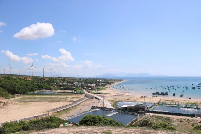 Khu vực triển khai Dự án Nhà máy điện hạt nhân Ninh Thuận 1.