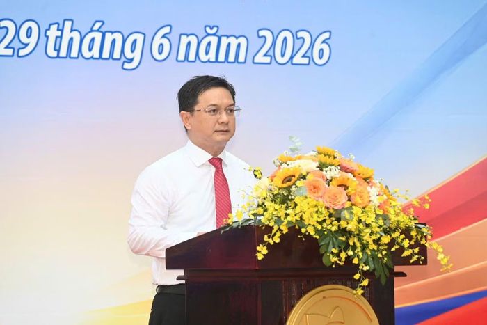 Phó Chủ tịch UBND TP Hồ Chí Minh Nguyễn Mạnh Cường phát biểu khai mạc.