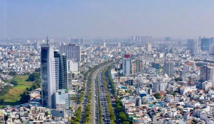 Đô thị đang ngày càng phát triển.