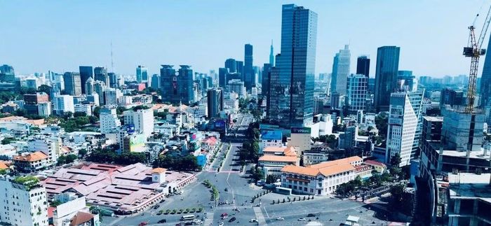 Khu trung tâm thành phố thay đổi sau 50 năm mang tên Bác.