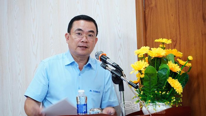 Ông Phạm Phước Tài, Tổng Giám đốc Công ty Cổ phần Cấp nước Cà Mau,