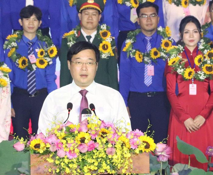 Phó Bí thư Thường trực Thành ủy TP.Hồ Chí Minh Lê Quốc Phong phát biểu chỉ đạo tại chương trình