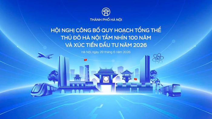 Hà Nội tổ chức hội nghị công bố Quy hoạch tổng thể Thủ đô Hà Nội tầm nhìn 100 năm vào 8h ngày 29/6.