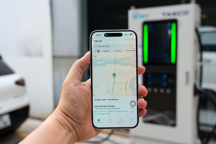  VETC Trạm sạc hiện là liên minh trụ sạc lớn nhất ngoài VinFast. Ảnh: Đan Thanh. 