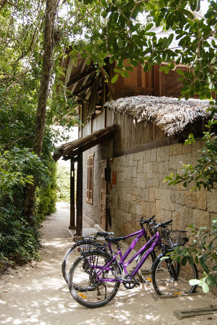 Bên trong một resort tại vịnh Ninh Vân, Khánh Hòa. Ảnh: Phương Lâm. 