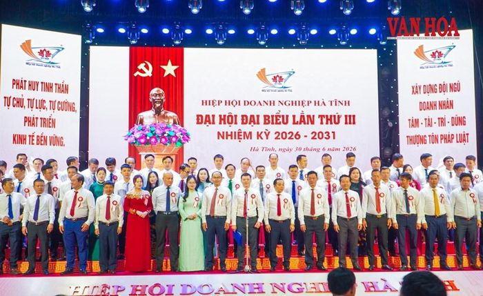 Ban Chấp hành Hiệp hội Doanh nghiệp Hà Tĩnh nhiệm kì 2026 - 2031