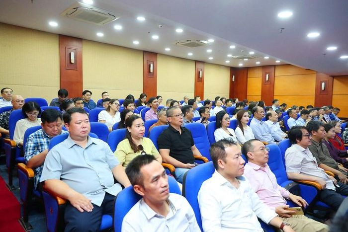 Các đại biểu dự Hội nghị tại điểm cầu Bộ VHTTDL