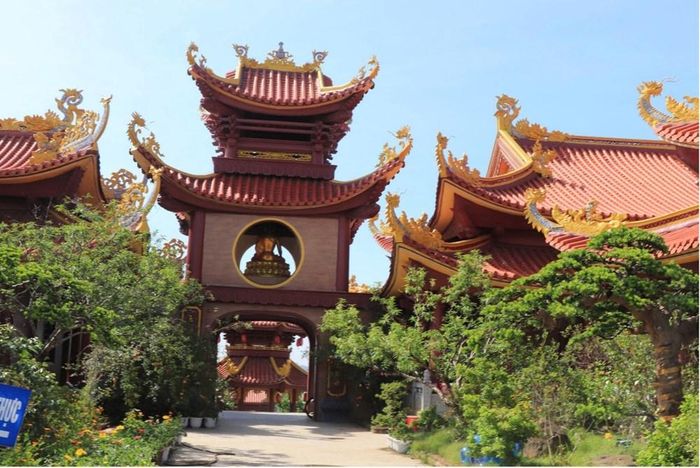 Ngôi chùa có kiến trúc độc đáo