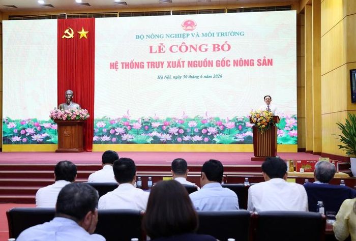 Phó Thủ tướng đề nghị Bộ NN&amp;MT cần sớm triển khai truy xuất nguồn gốc đối với các ngành hàng chủ lực - Ảnh: VGP/Gia Huy