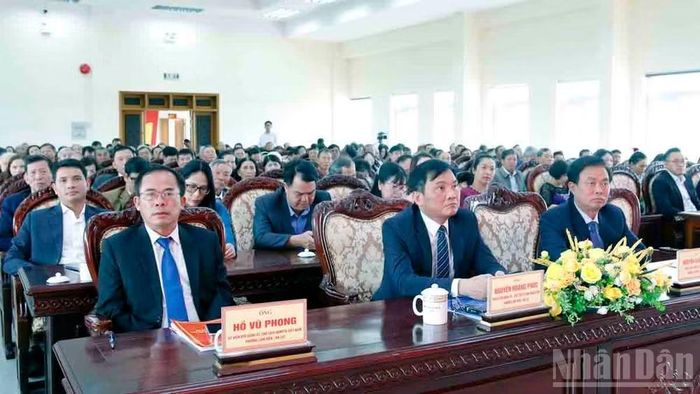 Lãnh đạo phường Lâm Viên-Đà Lạt tham dự chương trình kỷ niệm.