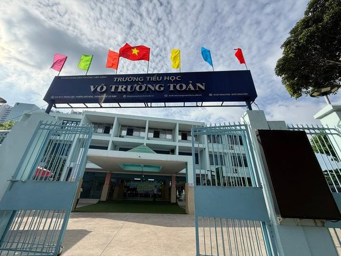 Trường Tiểu học Võ Trường Toản được sửa chữa, cải tạo trong đợt này