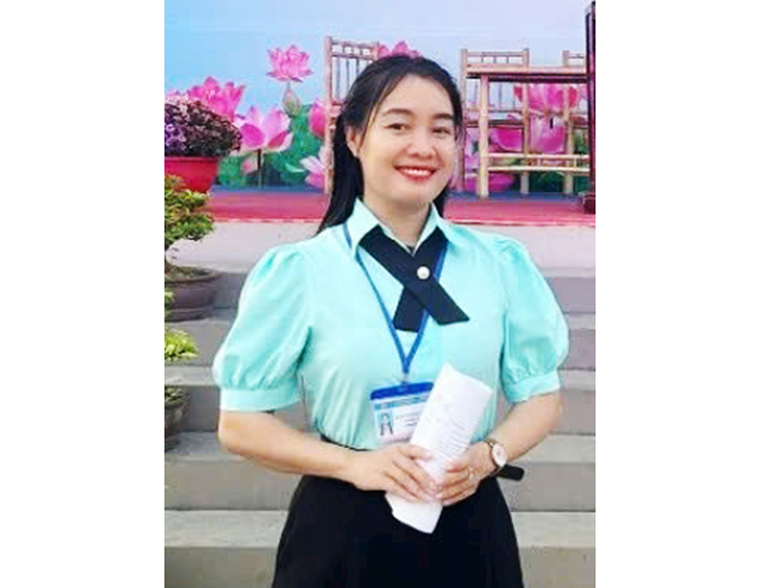 Thạc sĩ văn hóa Dương Thị Thanh Tuyền. 