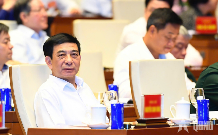 Đại tướng Phan Văn Giang dự hội nghị.