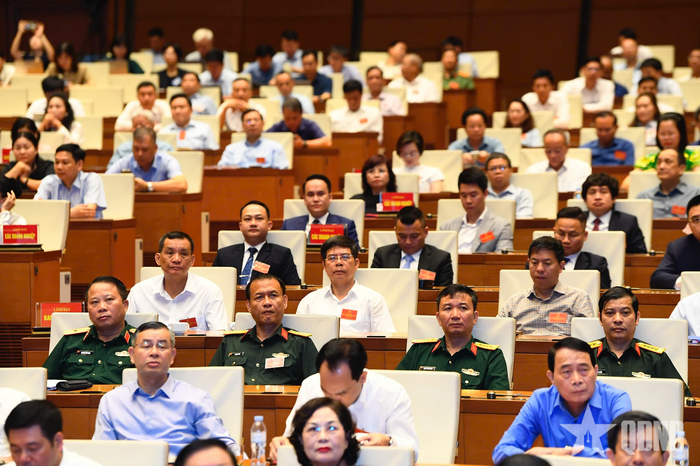 Các đại biểu dự hội nghị.