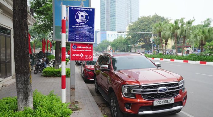  Điểm đỗ xe ứng dụng công nghệ thu phí tự động không dừng tại Hà Nội. 