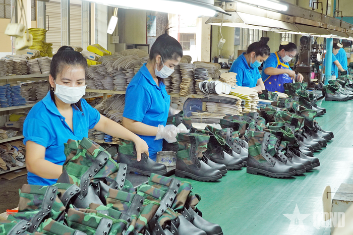 Người lao động làm việc tại Công ty Cổ phần 32.