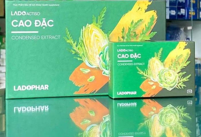 Sản phẩm cao đặc actiso của Công ty Cổ phần Dược Lâm Đồng trên thị trường. Ảnh minh họa
