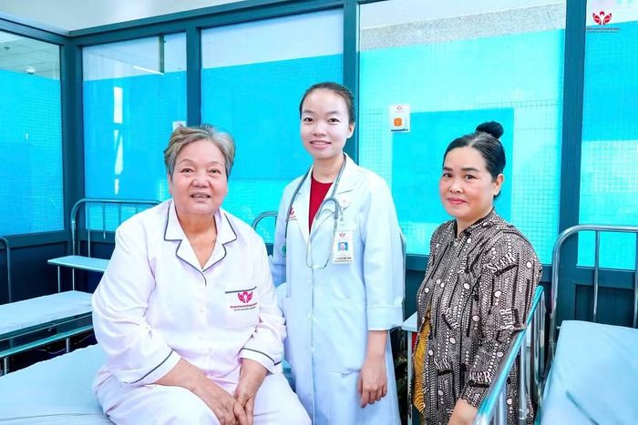Người bệnh bình phục sau khi được cấp cứu can thiệp - Ảnh BVCC