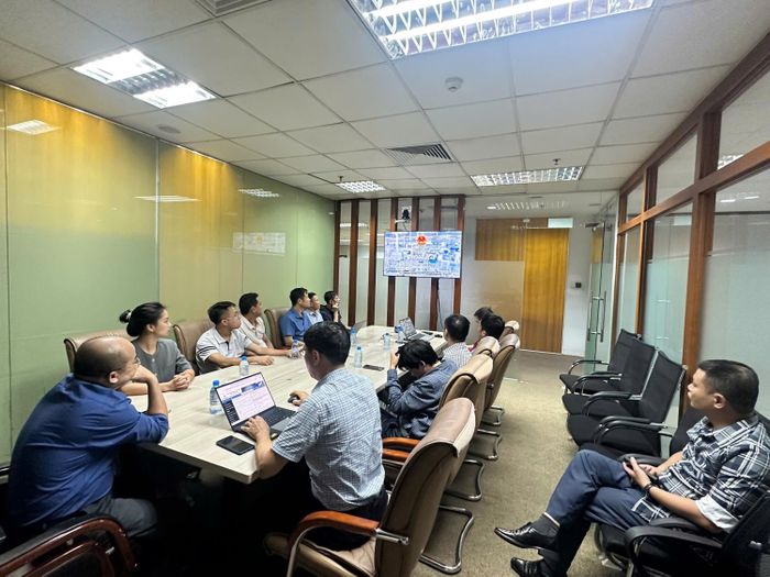 Điểm cầu Ban QLDA Thái Bình 2