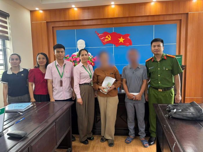 Công an phường An Sinh phối hợp NHCSXH hỗ trợ vay vốn cho người sau cai nghiện phát triển kinh tế.