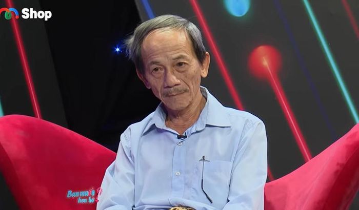 Ông Minh trên sóng Bạn muốn hẹn hò. Ảnh cắt từ clip 