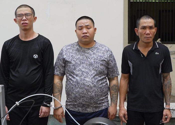 Các đối tượng có vai trò chính trong đường dây. Ảnh: CACC