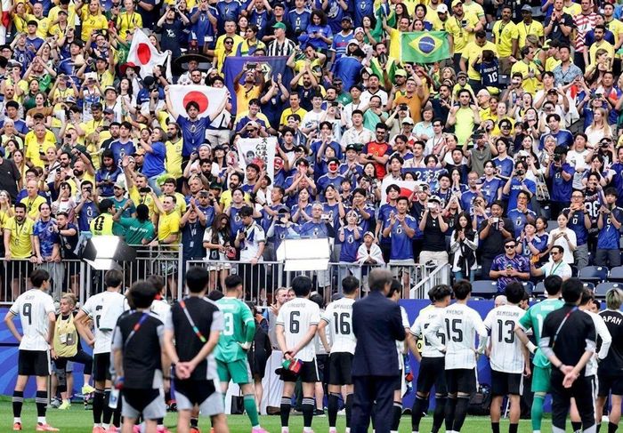 Dù chưa thể giành chiến thắng ở một trận knock-out World Cup nhưng "Samurai xanh" đã để lại những dấu ấn của mình - Ảnh: Japanese