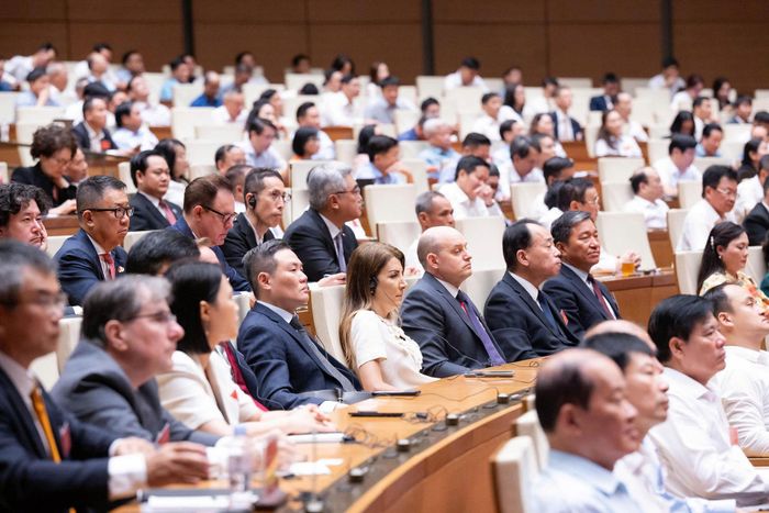 Đại diện các doanh nghiệp, nhà đầu tư quốc tế tham dự hội nghị. Ảnh: QH