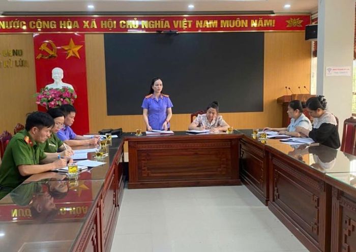  Đồng chí Trần Thị Hồng - Trưởng đoàn kiểm sát kết luận.