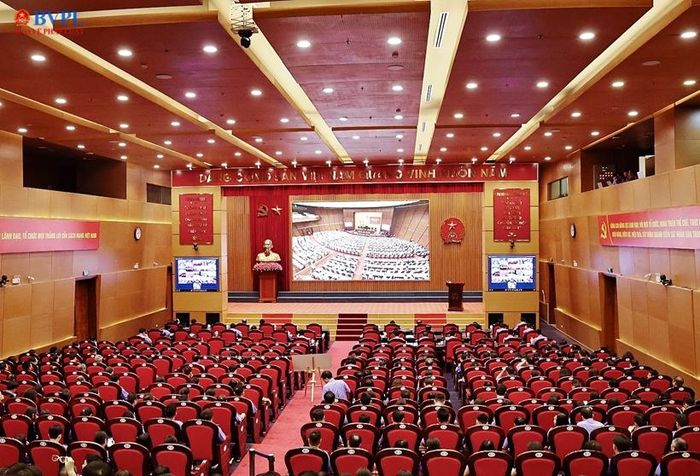  VKSND tối cao dự Hội nghị bằng hình thức trực tuyến.