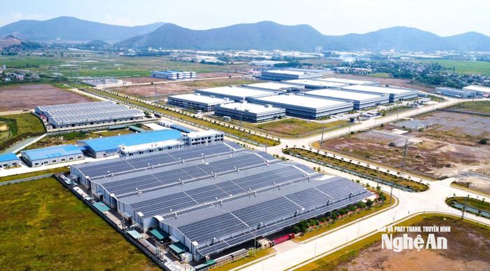 Quang cảnh Khu công nghiệp WHA Zone 1 - Nghệ An. Ảnh: Thành Cường
