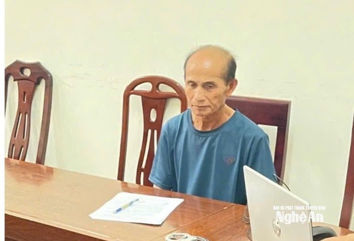 Đối tượng tại cơ quan điều tra.