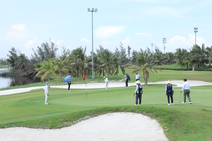 Giải golf là hoạt động thường niên của Hiệp hội Doanh nghiệp tỉnh nhằm tạo sự giao lưu, gắn kết doanh nghiệp.