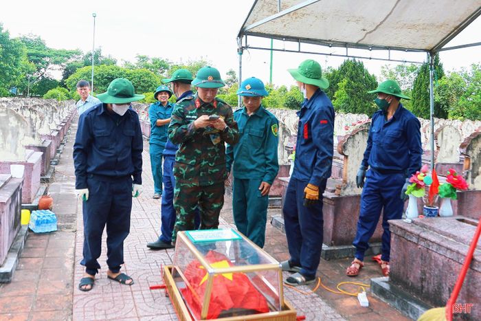  Sau khi thu nhận, các mẫu hài cốt được bảo quản, bàn giao cho cơ quan chuyên môn để thực hiện giám định ADN, phục vụ xác định danh tính liệt sĩ. Toàn bộ thông tin sẽ được số hóa, bảo đảm tính chính xác, thuận lợi cho công tác đối chiếu, xác minh. 