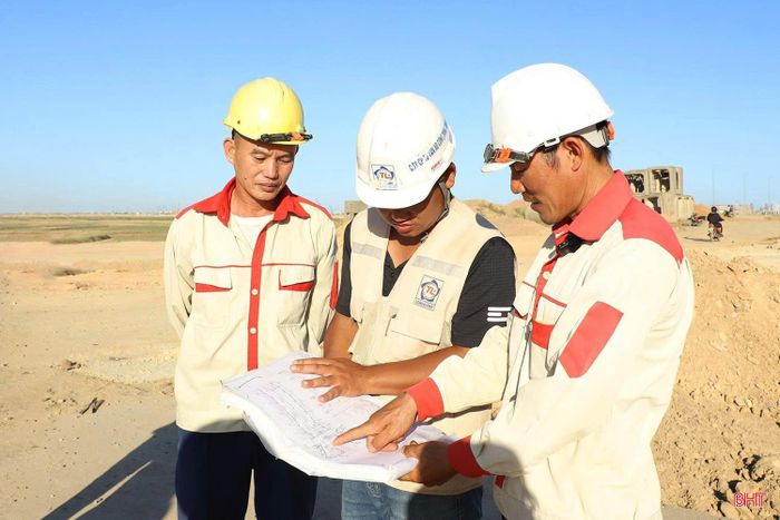 Các hạng mục thi công của dự án được đơn vị chuyên môn giám sát chặt chẽ.
