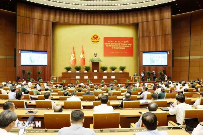 Quang cảnh hội nghị. (Ảnh: Phương Hoa/TTXVN)