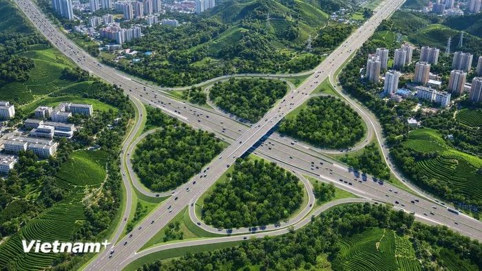 Phối cảnh Dự án đầu tư hoàn chỉnh cao tốc đoạn Hà Nội-Thái Nguyên-Chợ Mới.