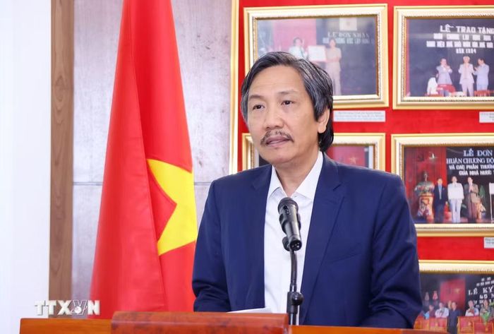 Tiến sỹ Trần Anh Tuấn, Chủ tịch Hiệp hội Khoa học hành chính Việt Nam, nguyên Thứ trưởng Bộ Nội vụ. (Ảnh: Văn Điệp/TTXVN)