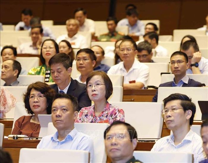 Các đại biểu tham dự Hội nghị sáng 30/6. Ảnh: Thống Nhất/TTXVN